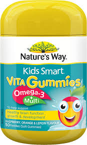 NATURES WAY Kids Gummies Omega3 Fish 60